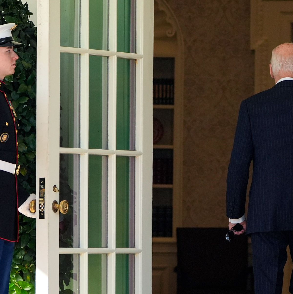 Ihm bleiben noch wenige Wochen im Weißen Haus: Joe Biden.  - Foto: Mark Schiefelbein/AP/dpa
