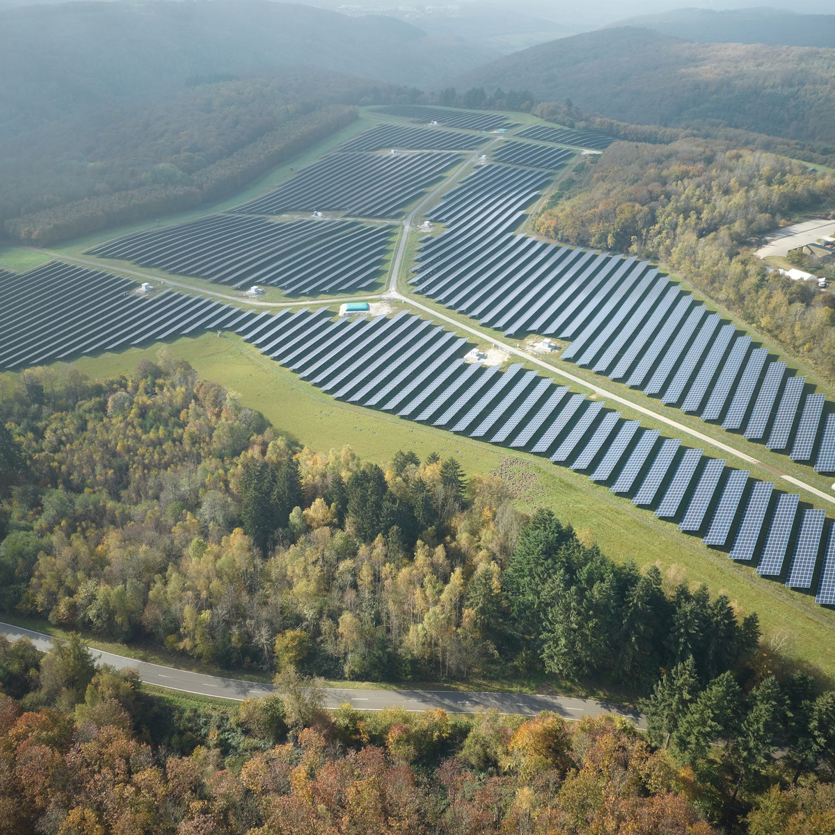 Der Freiflächen-Solarpark versorgt rund 39.000 Vier-Personen-Haushalte in Rheinland-Pfalz mit emissionsfreiem Strom. (Archivbild) - Foto: Thomas Frey/dpa