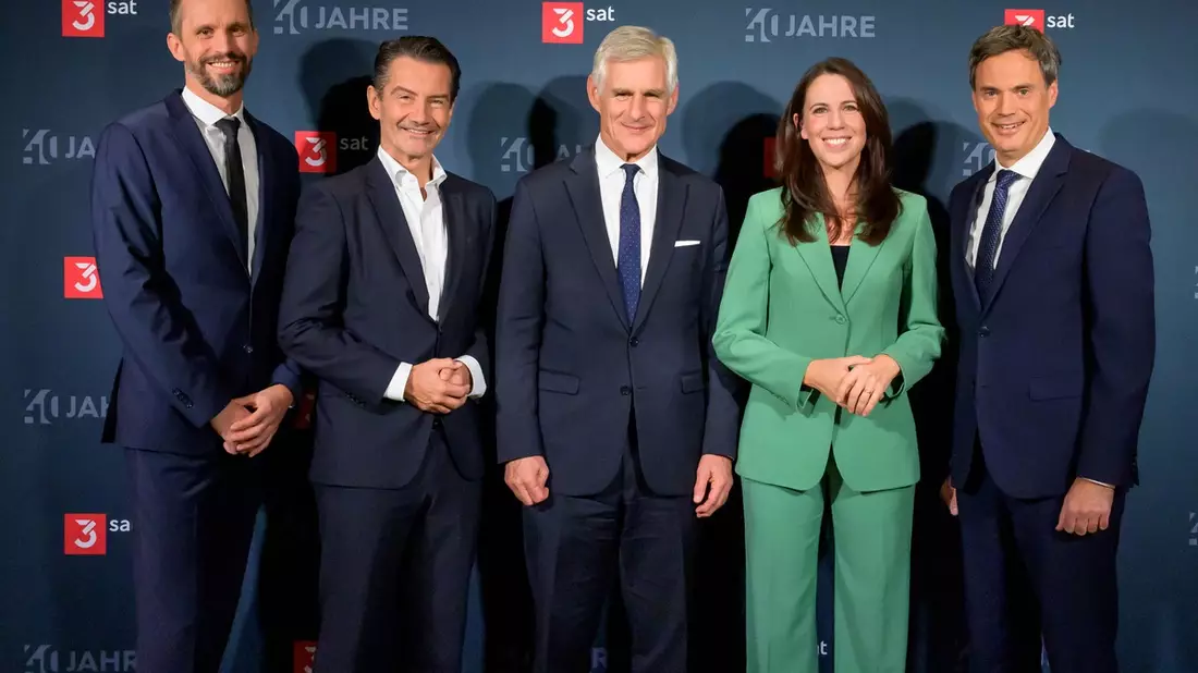 3sat macht den Kopf an – Der Kultur- und Wissenschaftskanal wird 40 Jahre alt / Empfang in der österreichischen Botschaft / - Bild: presseportal.de