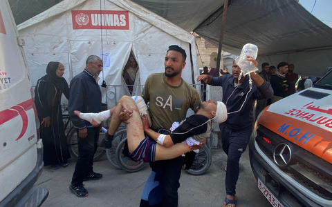 70 Prozent der Todesopfer im Gazastreifen seien Zivilisten, so der Bericht.   - Foto: Hadi Daoud  Apaimages/APA Images via ZUMA Press Wire/dpa