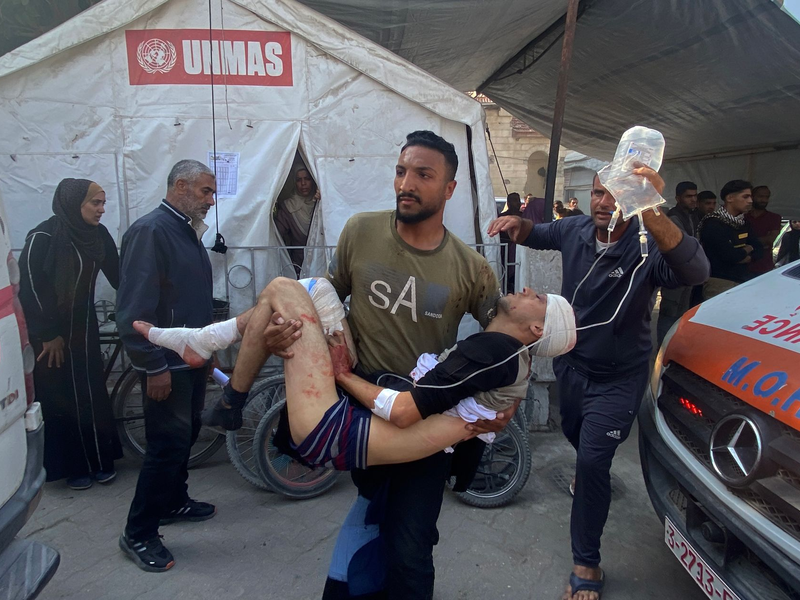 70 Prozent der Todesopfer im Gazastreifen seien Zivilisten, so der Bericht.   - Foto: Hadi Daoud  Apaimages/APA Images via ZUMA Press Wire/dpa