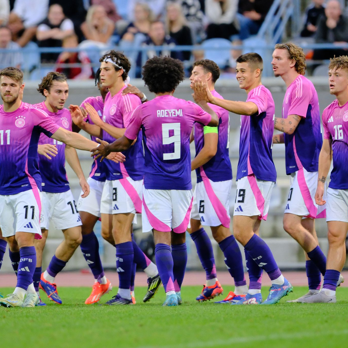 Grund zum Jubeln gab es für die deutsche U21 zuletzt reichlich. - Foto: Mauri Levandi/dpa