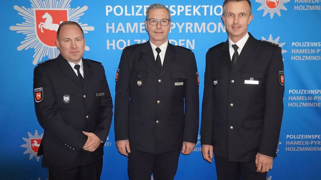 POL-HM: Führungswechsel an der Spitze des Polizeikommissariats Holzminden - Bild: presseportal.de