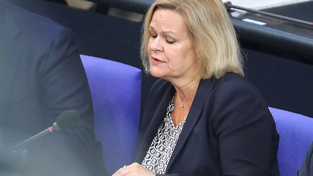 Nancy Faeser (Archiv) - Bild: über dts Nachrichtenagentur