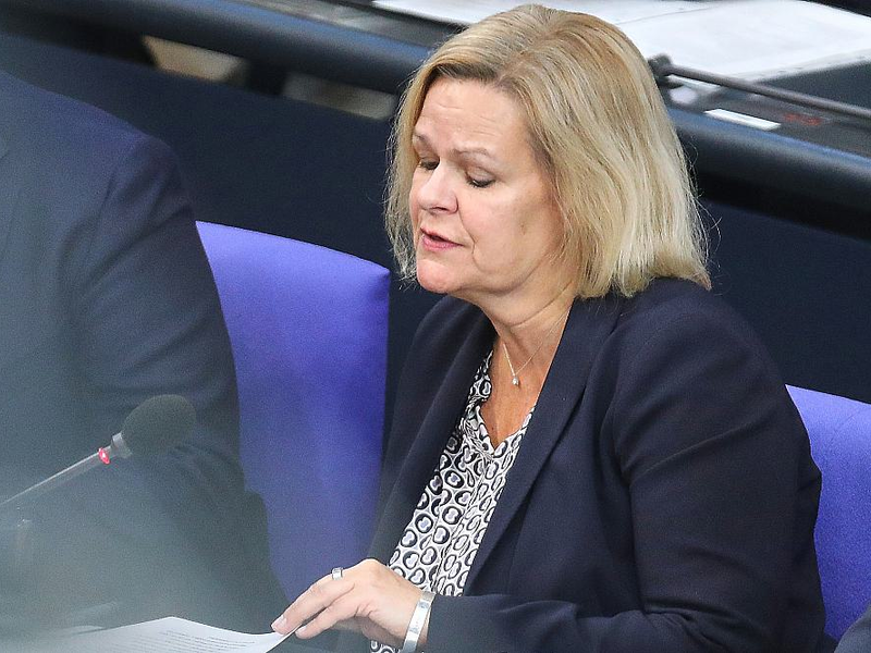 Nancy Faeser (Archiv) - Foto: über dts Nachrichtenagentur