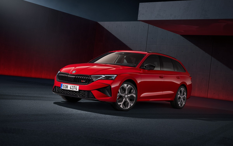 Škoda Octavia Combi RS gewinnt das renommierte Goldene Lenkrad 2024 in der Mittelklasse - Foto: presseportal.de