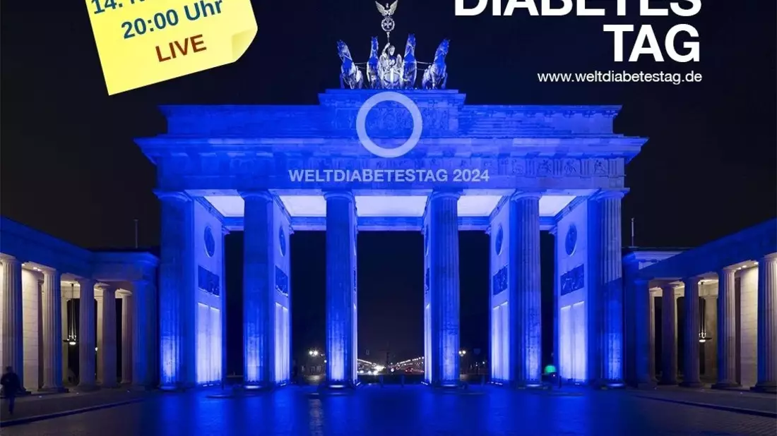 Am 14. November ist Weltdiabetestag: Heißluftballonflug der Blue Balloon Challenge / Virtueller Weltdiabetestag von #dedoc° / Sonderveröffentlichung Diabetes in DIE ZEIT - Bild: presseportal.de