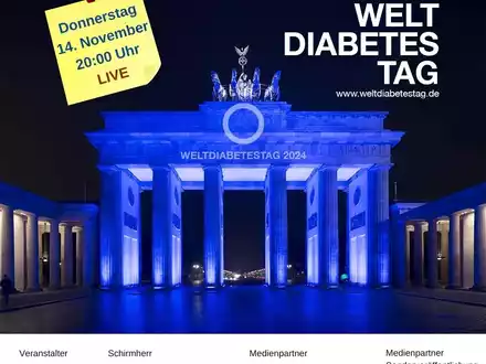HEUTE 20:00 Uhr: Virtueller Weltdiabetestag auf www.weltdiabetestag.de / Mit Alexander Zverev LIVE aus Turin, Präsentation des Kurzfilms Dear Pancreas und Heißluftballonflug der Blue Balloon Challenge - Foto: presseportal.de
