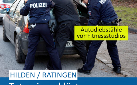POL-ME: Serie von Autodiebstählen: Polizei fasst Tatverdächtige - Hilden / Ratingen / Bochum - 2411030 - Foto: presseportal.de