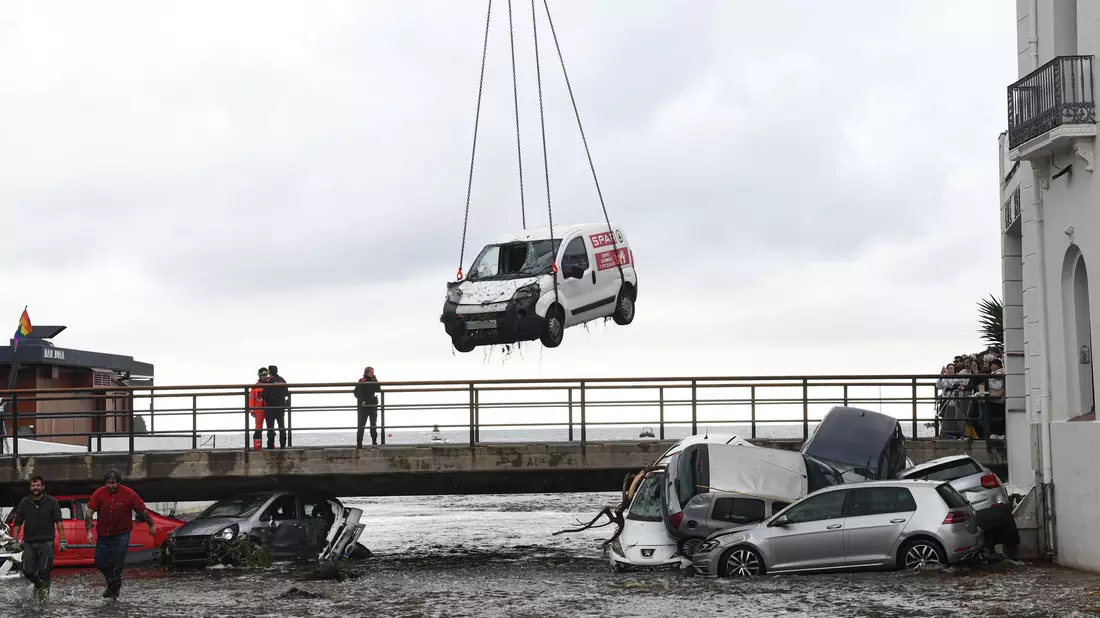 Die Unwetter suchten nun Cadaqués heim. - Bild: Glòria Sánchez/EUROPA PRESS/dpa