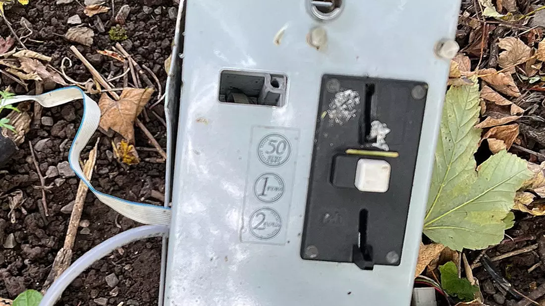 POL-MK: Aufgebrochener Münzautomat gefunden - Bild: presseportal.de