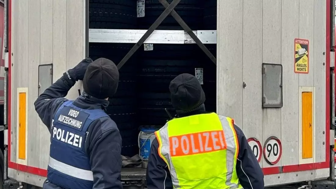 POL-PDLD: Kontrolltage mit dem Schwerpunkt Schwerverkehr und Gütertransport - Bild: presseportal.de