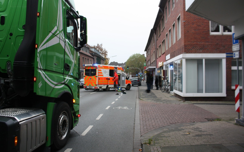 POL-COE: Dülmen, Münsterstraße/Rettungshubschrauber landet nach Unfall mit Fahrradfahrer - Foto: presseportal.de