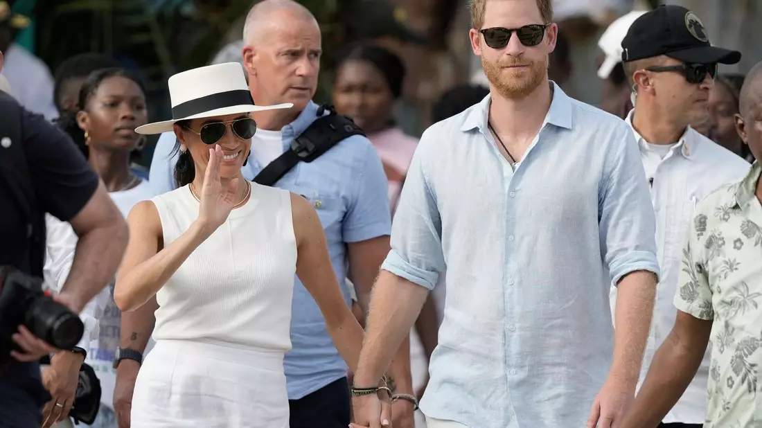 Winken Meghan und Harry bald Amerika bye-bye? (Archivbild) - Bild: Ivan Valencia/AP/dpa