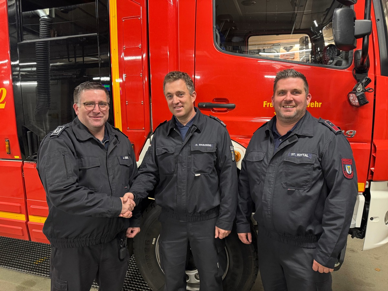 FW Tönisvorst: neue Führungskraft für die Tönisvorster Wehr - Foto: presseportal.de