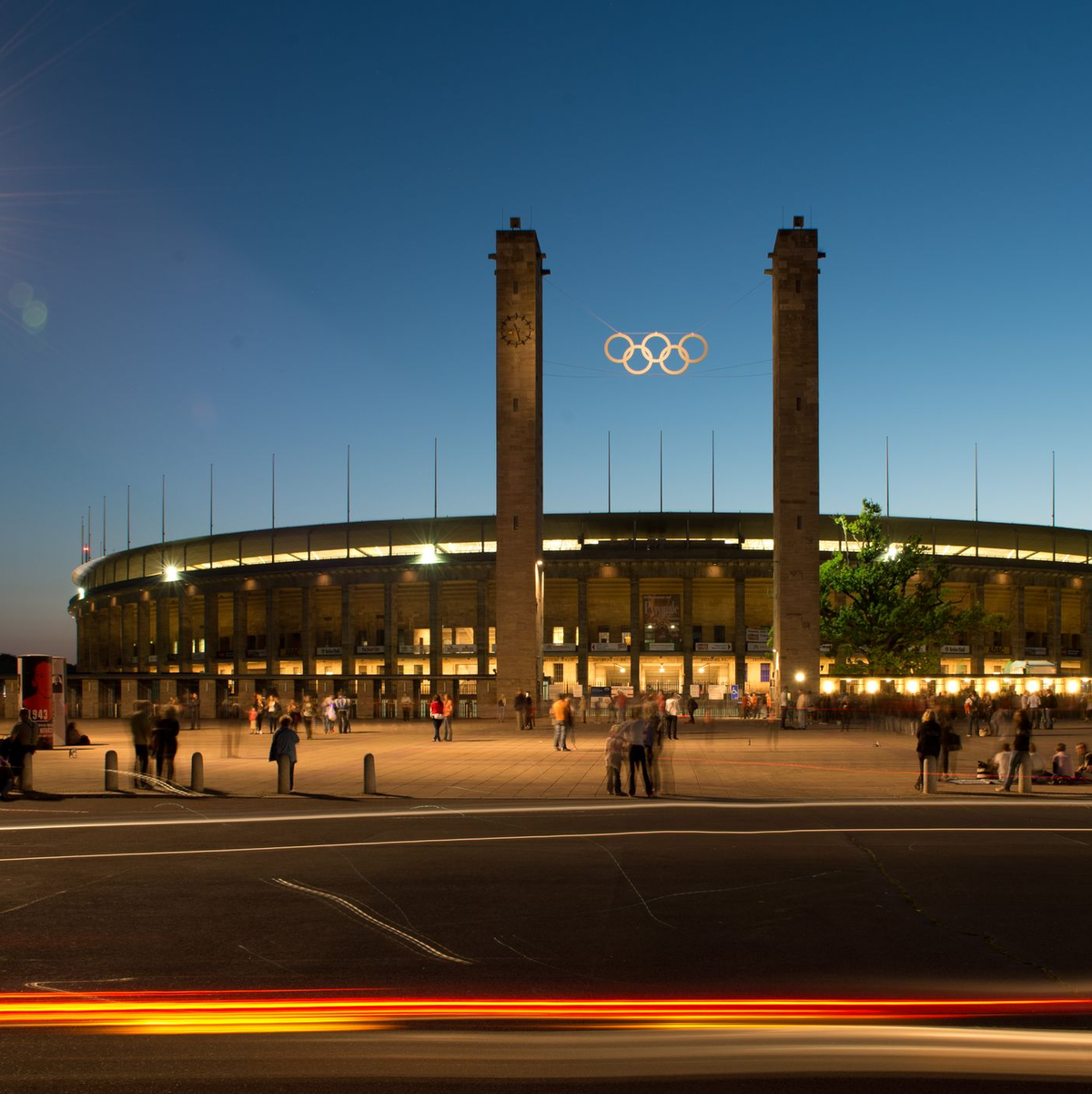 Das Olympiastadion steht für die NFL-Partien bereit. - Foto: picture alliance / dpa
