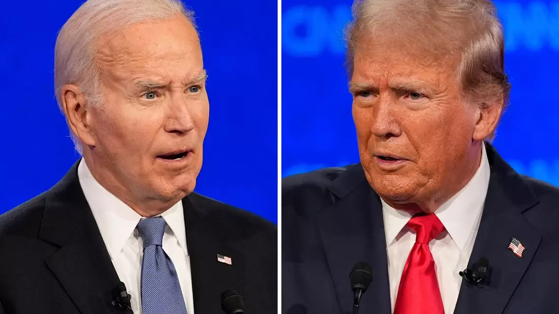 Die beiden Ex-Kontrahenten Biden und Trump treffen sich kommende Woche im Weißen Haus. (Archivbild) - Bild: Gerald Herbert/AP/dpa