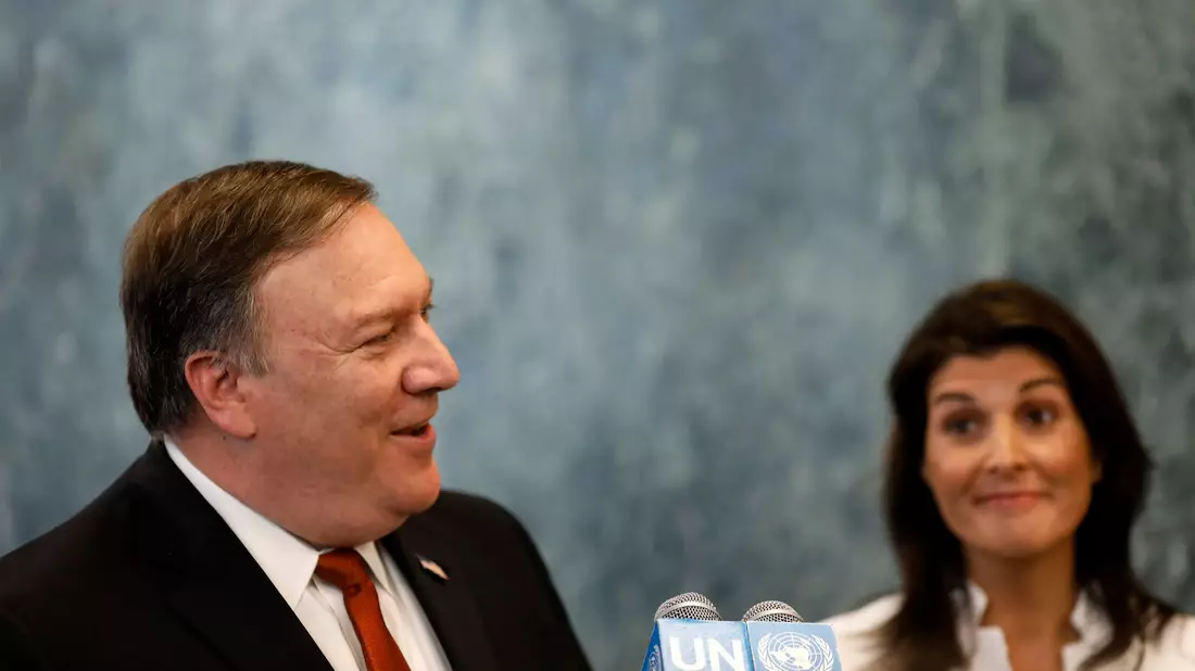 Pompeo und Haley werden nicht Teil von Trumps Regierungsmannschaft. (Archivbild) - Bild: Li Muzi/XinHua/dpa