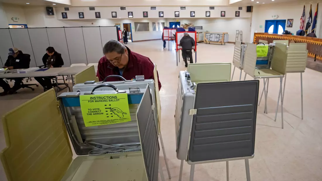 Arizona gehört zu den wichtigen Bundesstaaten bei der US-Wahl, die mal an die Republikaner, mal an die Demokraten gehen. - Bild: Andres Leighton/FR171260 AP/AP