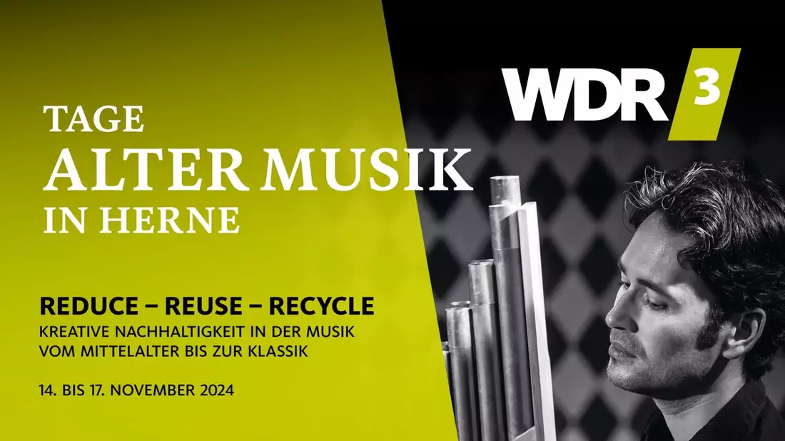 Kulturradio WDR 3 und Stadt Herne: 48. Tage Alter Musik in Herne starten am 14. November - Bild: presseportal.de