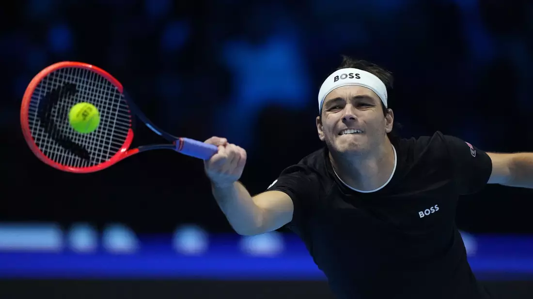 Tennisprofi Daniil Medwedew darf sich bei den ATP Finals über seinen ersten Sieg freuen. - Bild: Antonio Calanni/AP