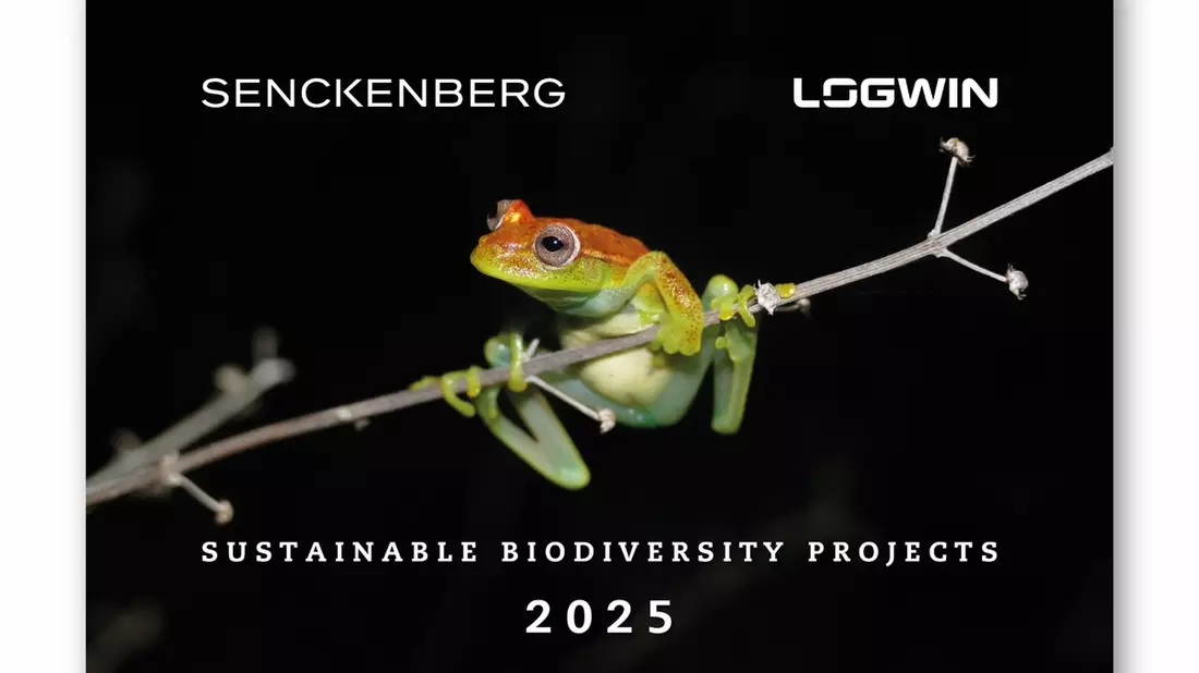Logwin AG und Senckenberg Gesellschaft für Naturforschung präsentieren erstmalig gemeinsamen Biodiversitäts-Kalender 2025 - Bild: presseportal.de