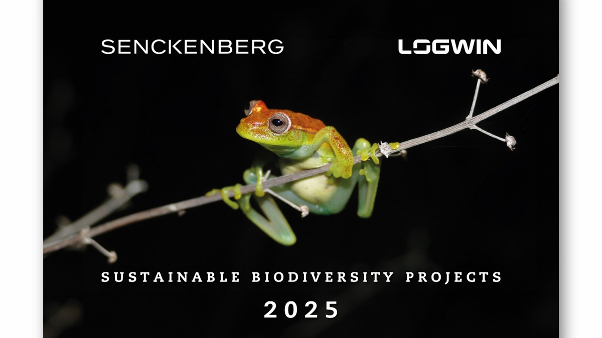 Logwin AG und Senckenberg Gesellschaft für Naturforschung präsentieren erstmalig gemeinsamen Biodiversitäts-Kalender 2025 - Foto: presseportal.de