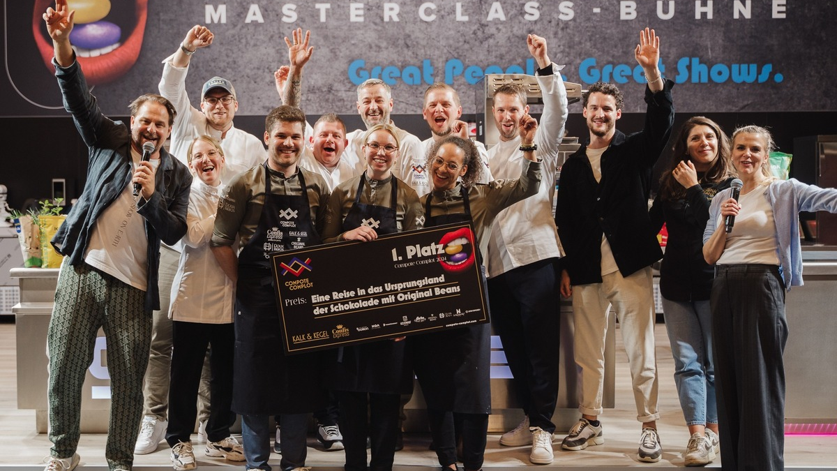 Beste Nachwuchs-Patissière Europas kommt aus Deutschland: Luise Grottenthaler gewinnt das Compote Complot 2024 - Foto: presseportal.de