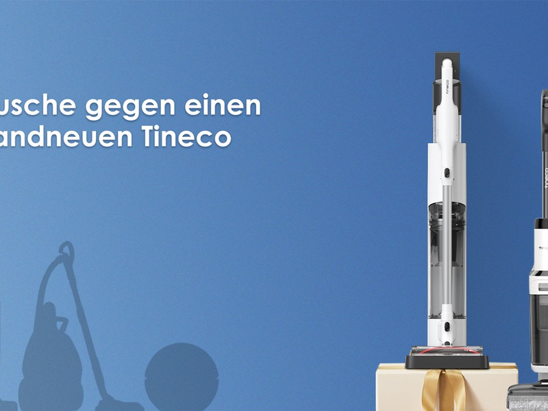 Upgrade für Ihre Reinigung: Sparen Sie beim Tineco Vacuum Trade-Up Event - Foto: presseportal.de