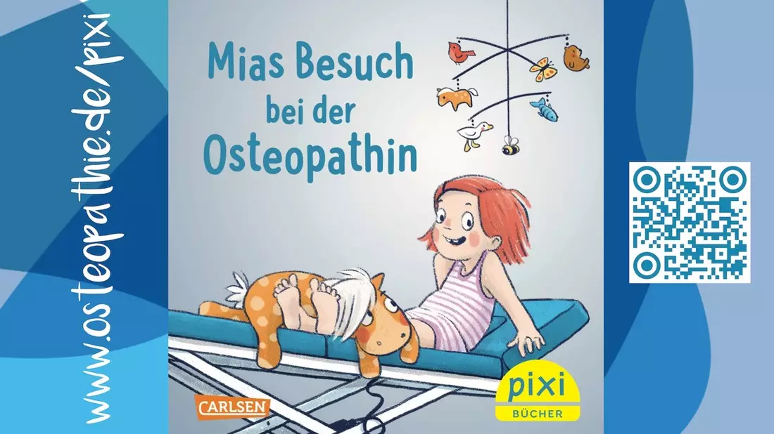 VOD präsentiert 1. Pixi-Buch zur Osteopathie: Mias Besuch bei der Osteopathin / Für kleine Entdecker und neugierige Erwachsene - Bild: presseportal.de