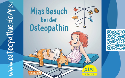 VOD präsentiert 1. Pixi-Buch zur Osteopathie: Mias Besuch bei der Osteopathin / Für kleine Entdecker und neugierige Erwachsene - Foto: presseportal.de