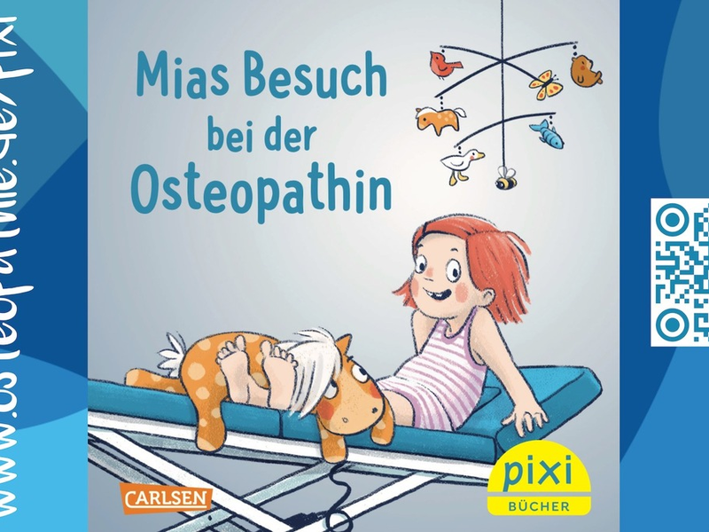 VOD präsentiert 1. Pixi-Buch zur Osteopathie: Mias Besuch bei der Osteopathin / Für kleine Entdecker und neugierige Erwachsene - Foto: presseportal.de