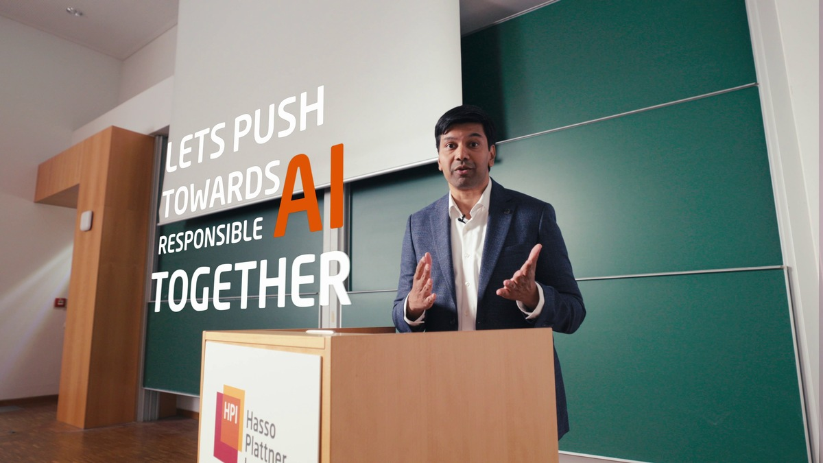 HPI-Konferenz zum verantwortungsvollen Einsatz von Künstlicher Intelligenz / Einladung zur AI@HPI Conference am 3. und 4. Dezember am Hasso-Plattner-Institut - Foto: presseportal.de