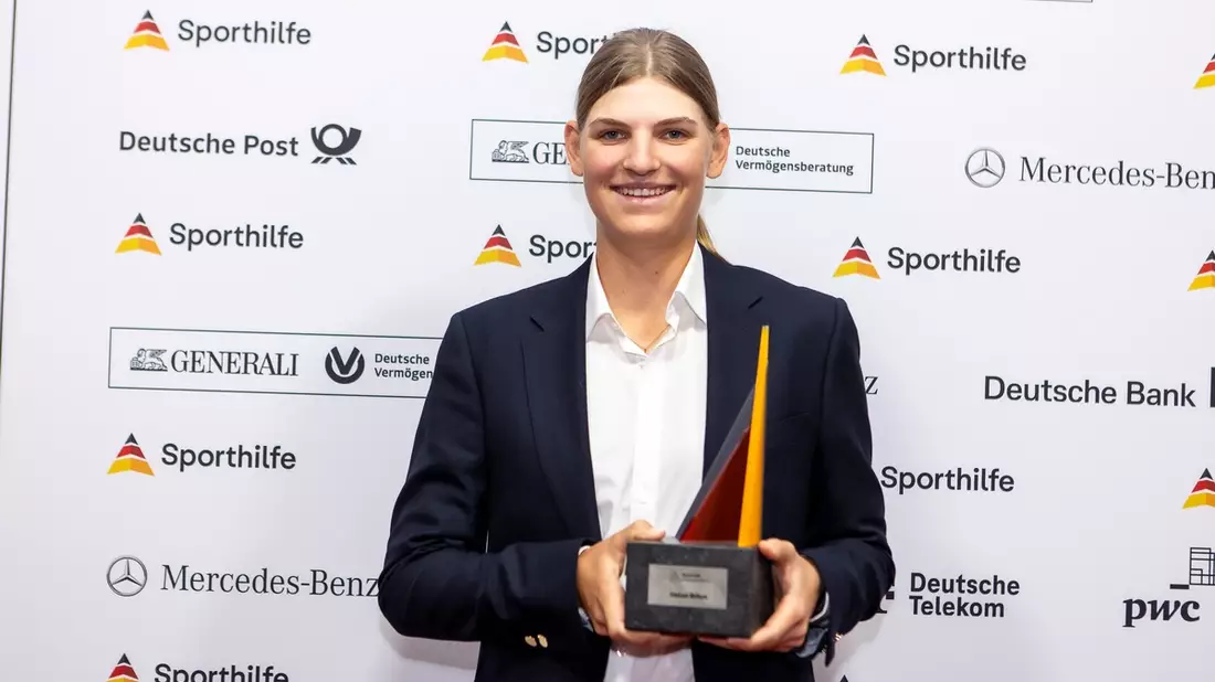 Deutschlands Sportfans haben entschieden: Golferin Helen Briem ist Sporthilfe Juniorsportlerin 2024 - Bild: presseportal.de