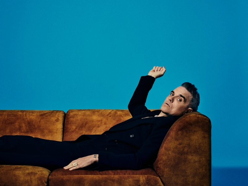 Robbie Williams im Sommer 2025 auf Tour - Foto: presseportal.de
