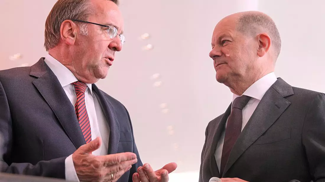 Boris Pistorius und Olaf Scholz (Archiv) - Bild: über dts Nachrichtenagentur