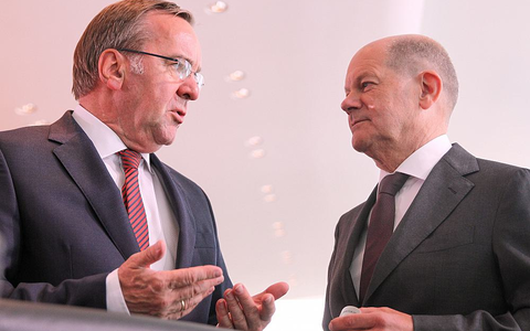 Boris Pistorius und Olaf Scholz (Archiv) - Foto: über dts Nachrichtenagentur