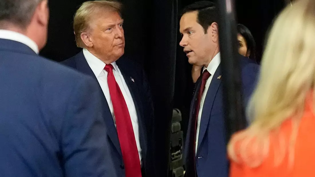 Marco Rubio war im vergangenen Wahlkampf ein loyaler Unterstützer Donald Trumps. (Archivbild) - Bild: Pablo Martinez Monsivais/AP/dpa