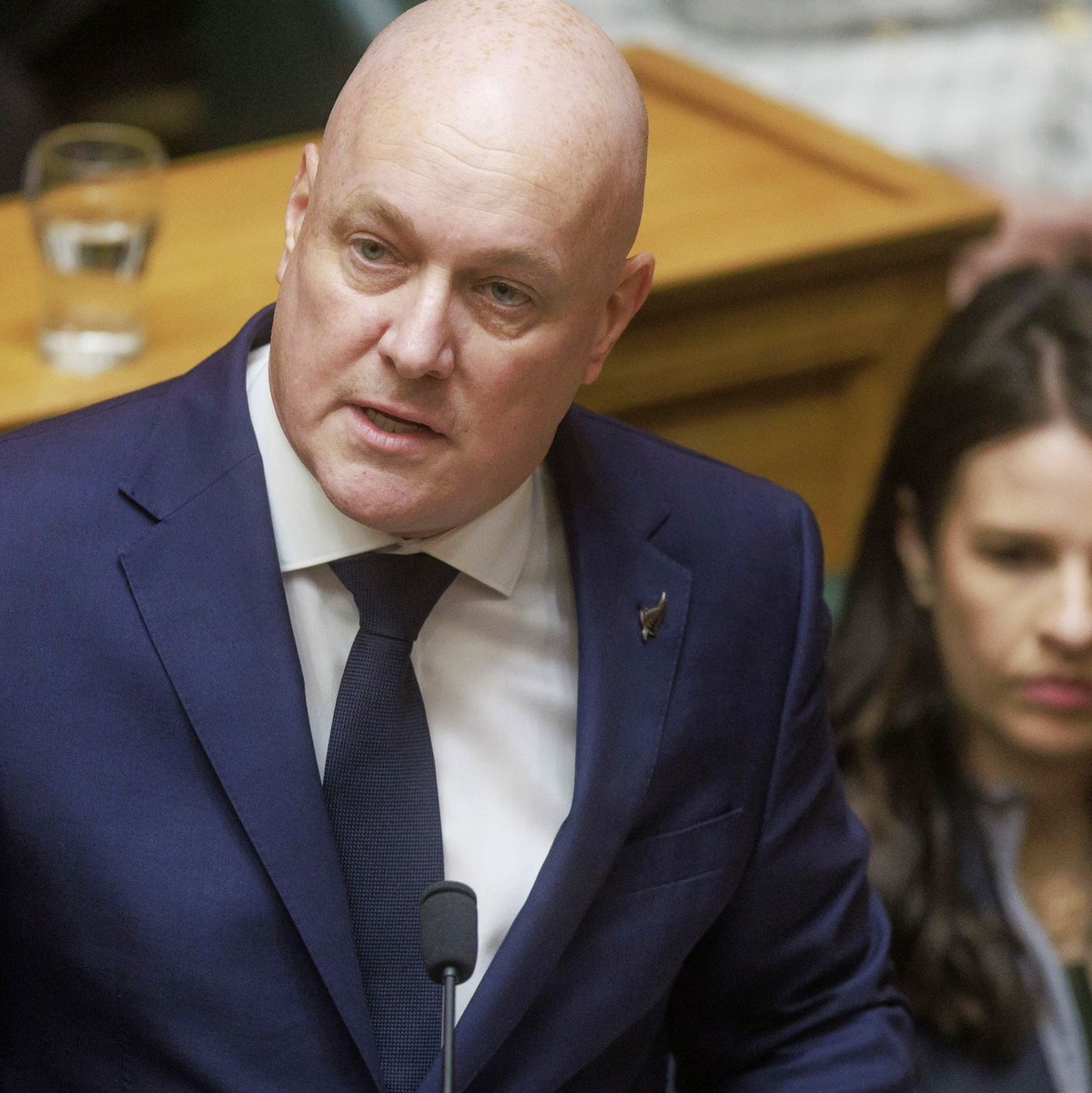 Luxon sprach von einem «traurigen Tag in Neuseeland». - Foto: Robert Kitchin/Stuff/AP/dpa