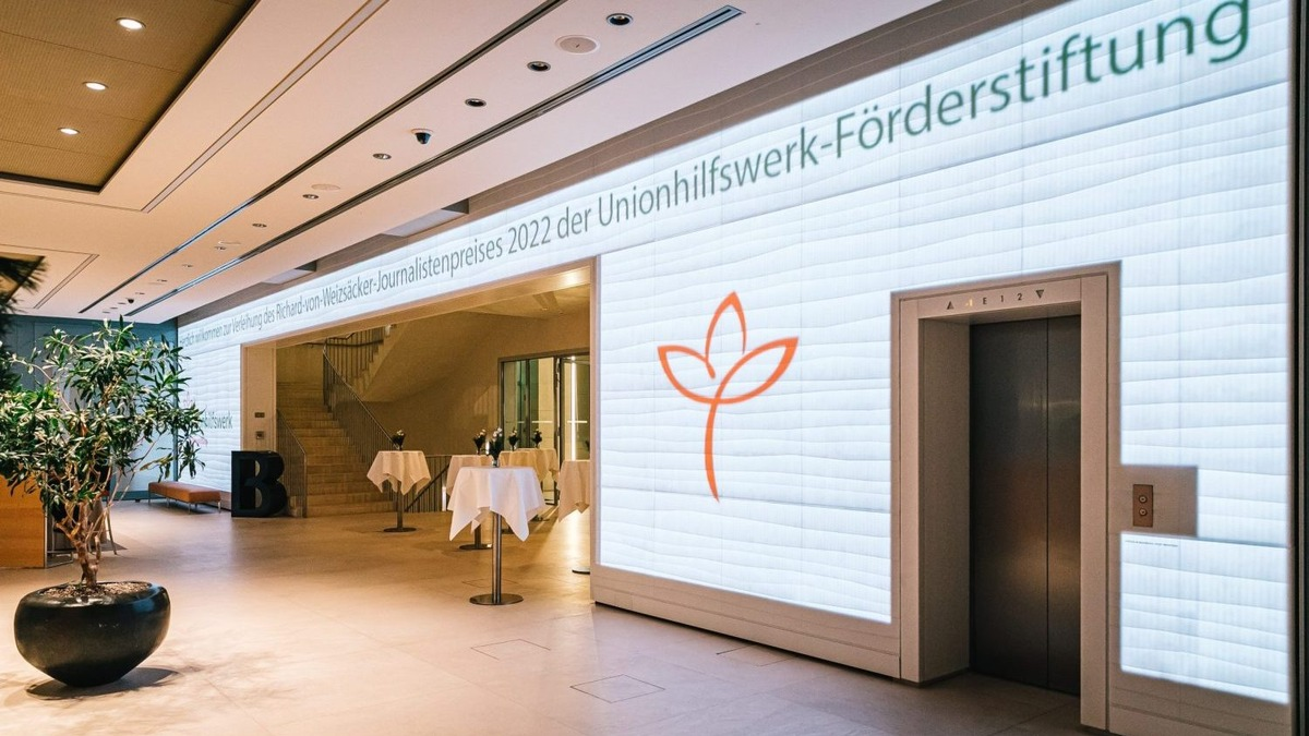 Einladung zur Verleihung des Richard-von-Weizsäcker-Journalistenpreises 2024 - Foto: presseportal.de