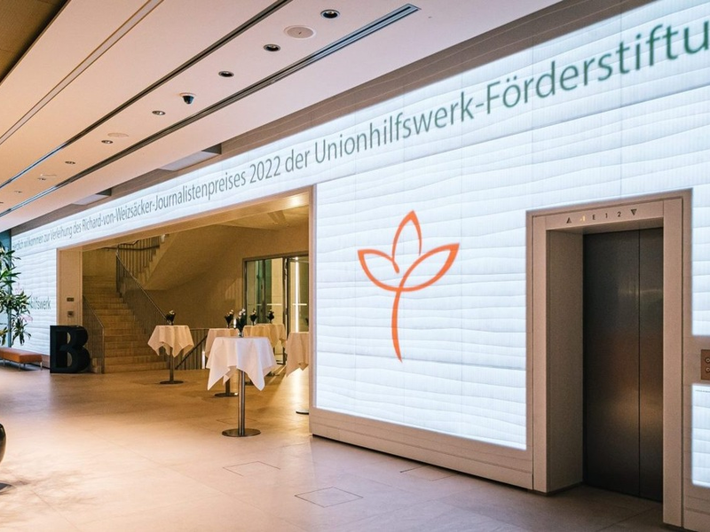 Einladung zur Verleihung des Richard-von-Weizsäcker-Journalistenpreises 2024 - Foto: presseportal.de