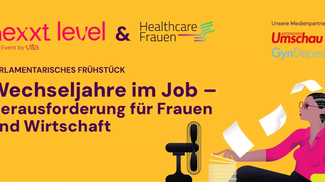 Parlamentarisches Frühstück: Warum Unternehmen und Politik Frauen in den Wechseljahren unterstützen müssen - Bild: presseportal.de