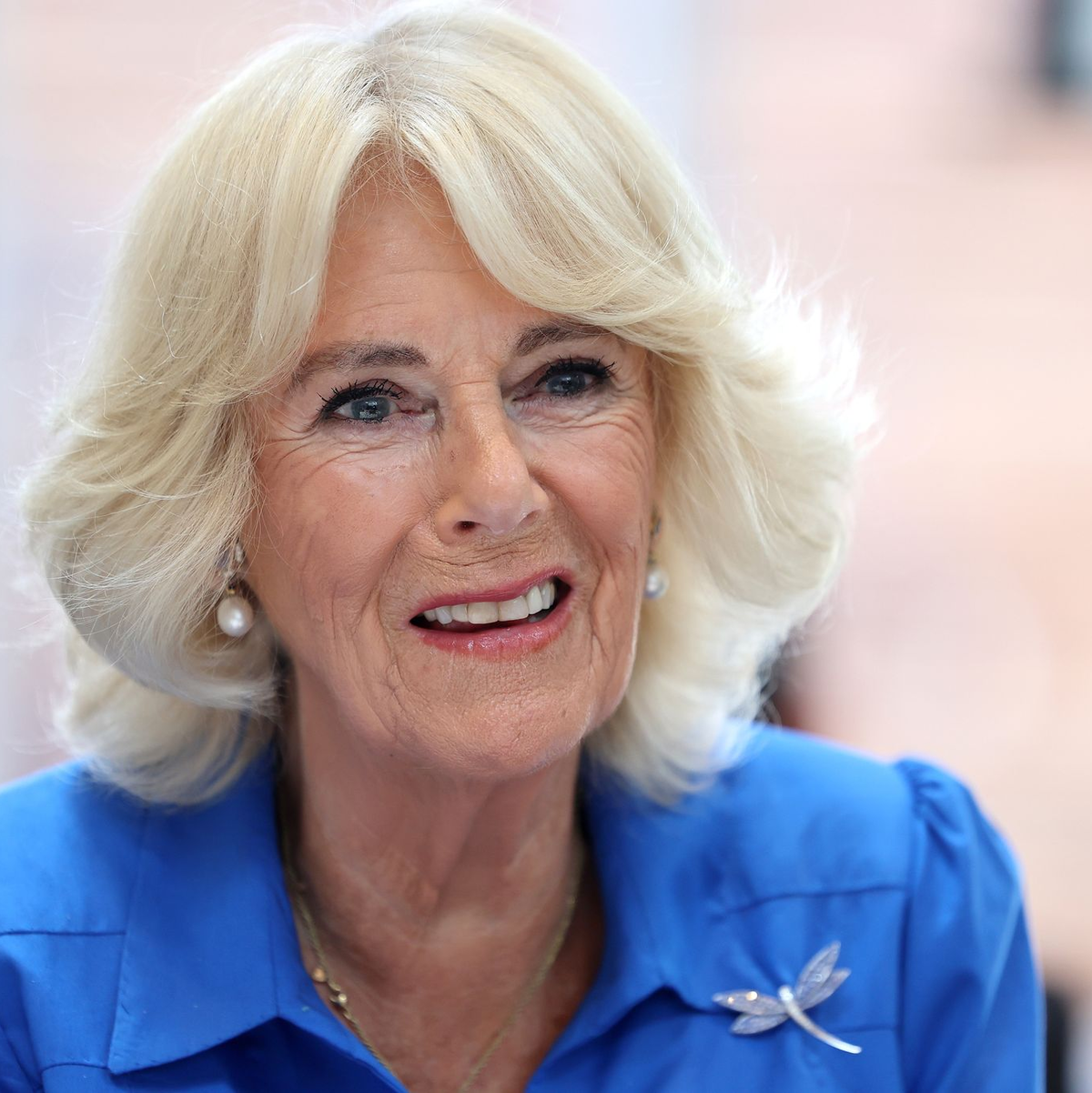 Hatte wegen einer Infektion kurz pausiert: Queen Camilla. (Archivbild) - Foto: Chris Jackson/PA Wire/dpa