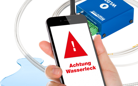 WLD2 Wasserdetektor - Alarmierung - Foto: BellEquip GmbH über pressetext.de