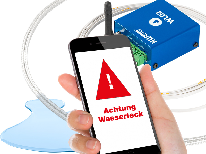 WLD2 Wasserdetektor - Alarmierung - Foto: BellEquip GmbH über pressetext.de