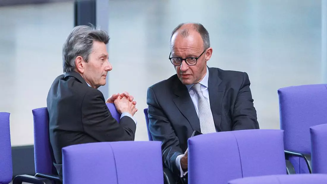 Rolf Mützenich und Friedrich Merz (Archiv) - Bild: über dts Nachrichtenagentur