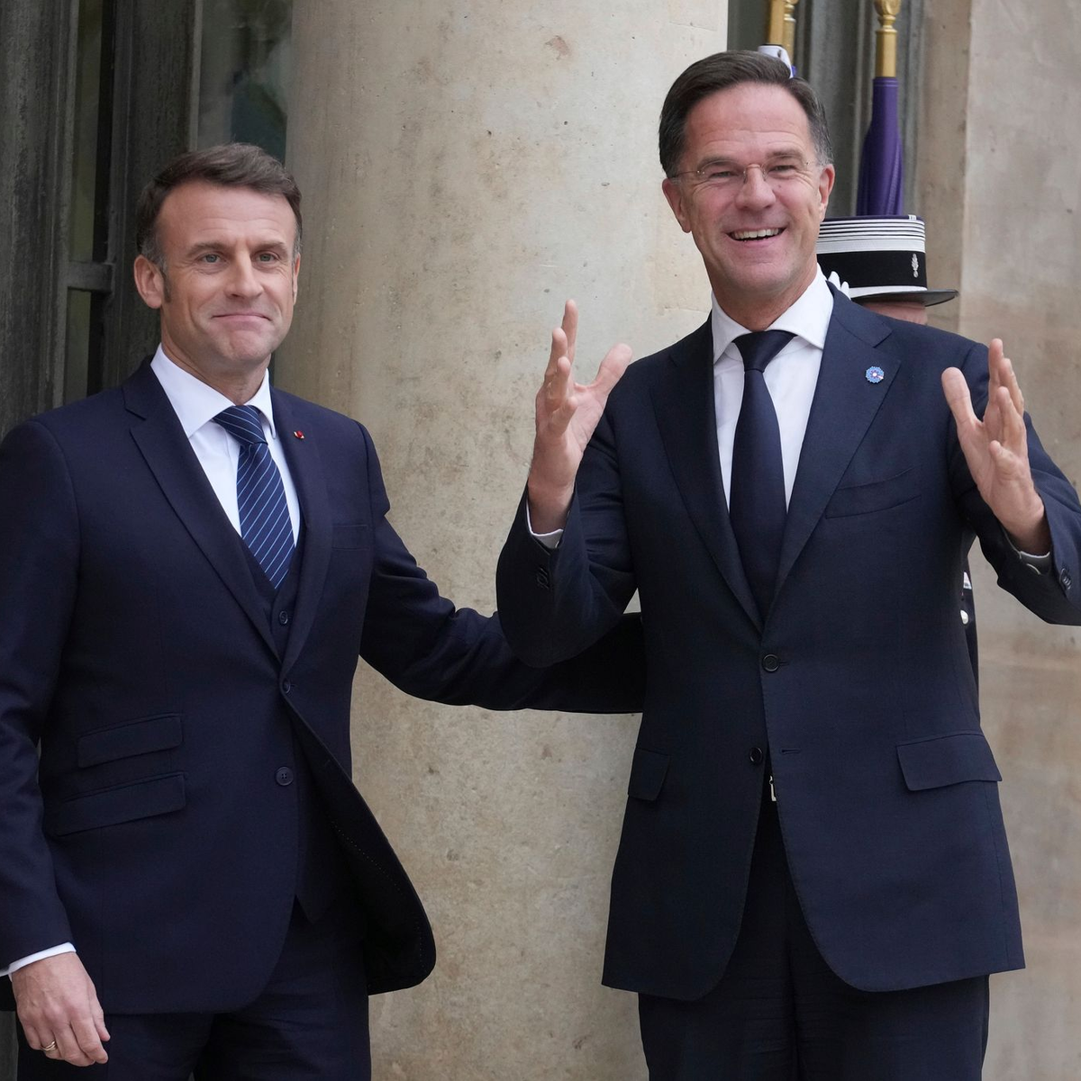 Rutte verlangt mehr Hilfe für die Ukraine.  - Foto: Michel Euler/AP/dpa