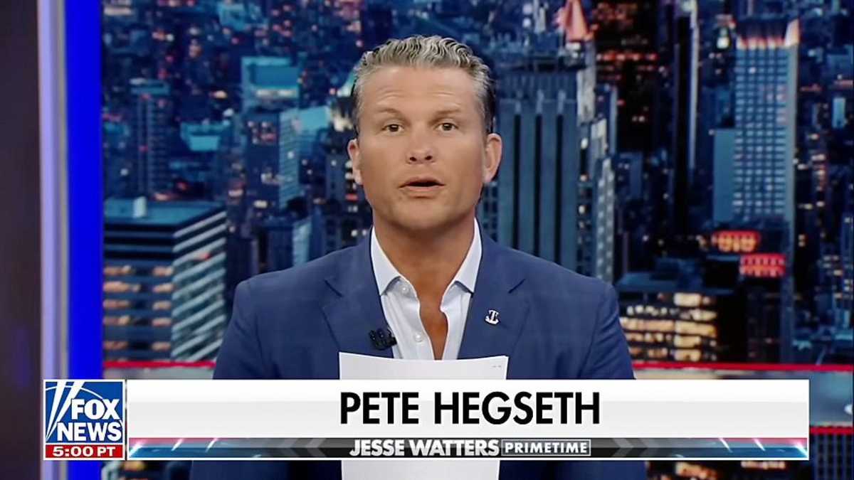 Pete Hegseth als Moderator auf Fox News (Archiv) - Foto: über dts Nachrichtenagentur