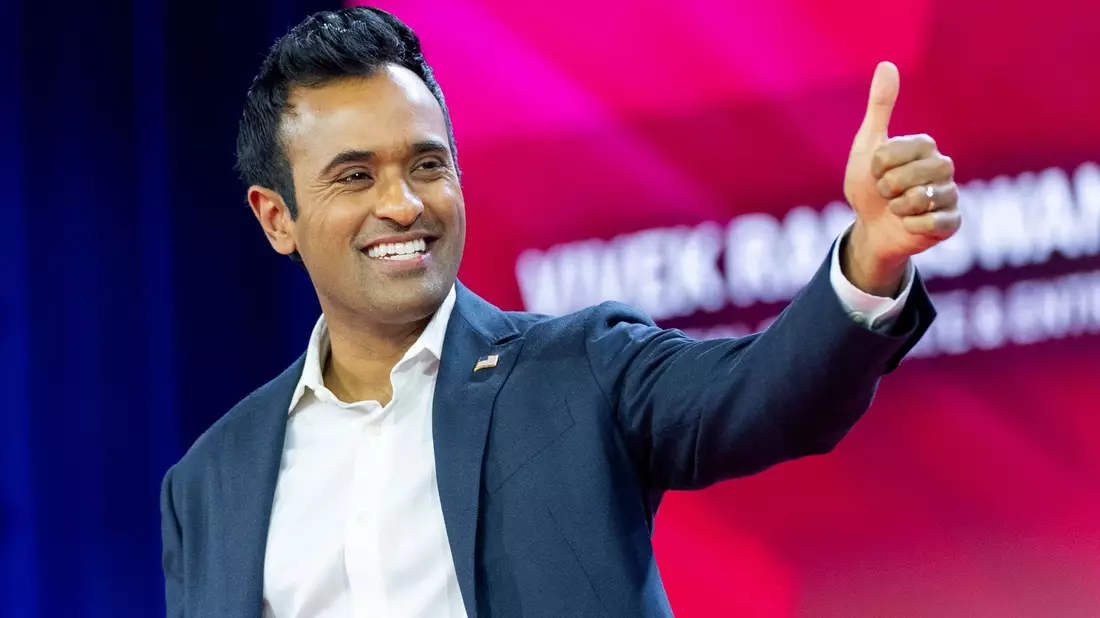Dabei helfen soll ihm Vivek Ramaswamy. - Bild: Alex Brandon/AP/dpa