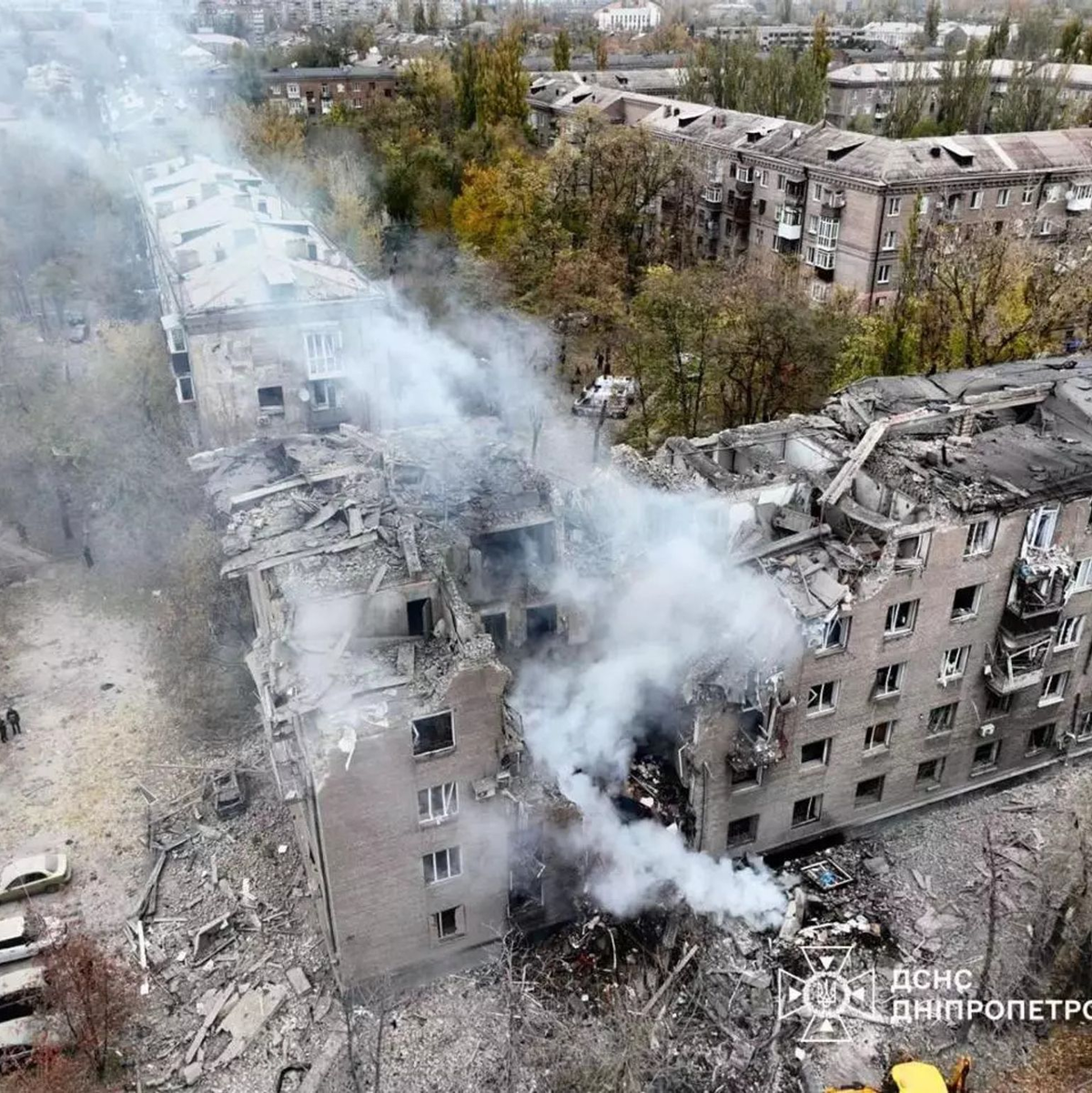 Der russische Druck auf die Ukraine steigt.  - Foto: ---/Staatlicher Zivilschutzdienst der Ukraine/dpa